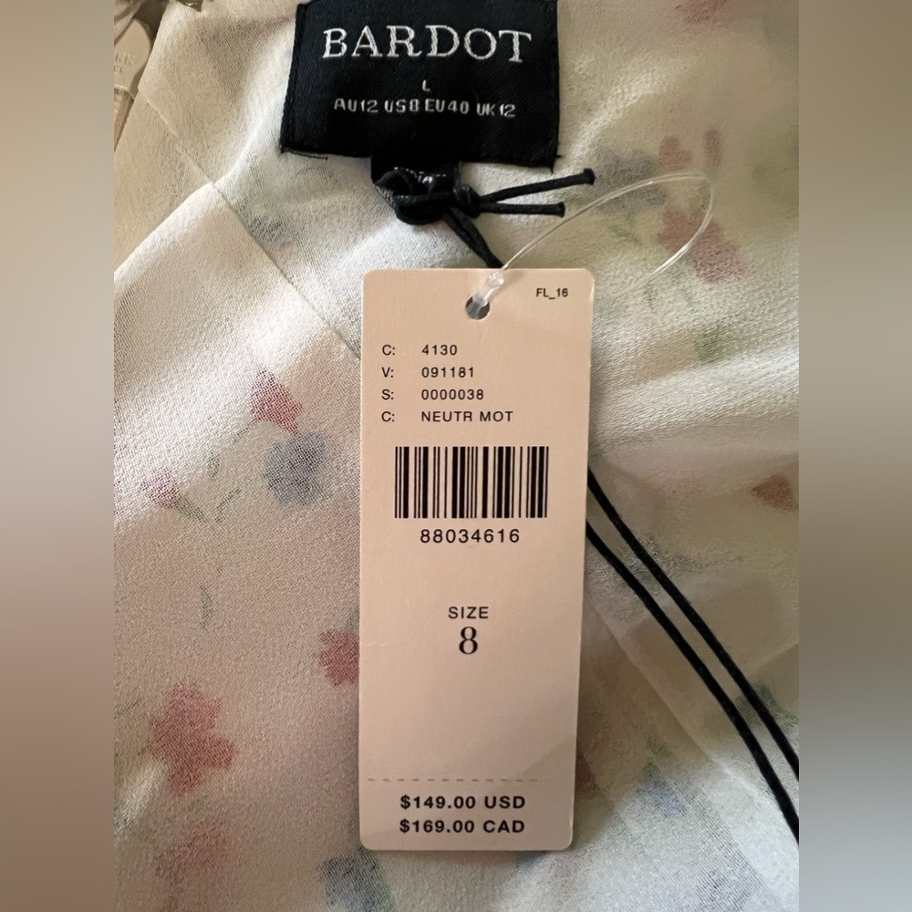 Bardot Olea Floral Sleeveless Ruffle Midi Dress - Picture 15 of 15